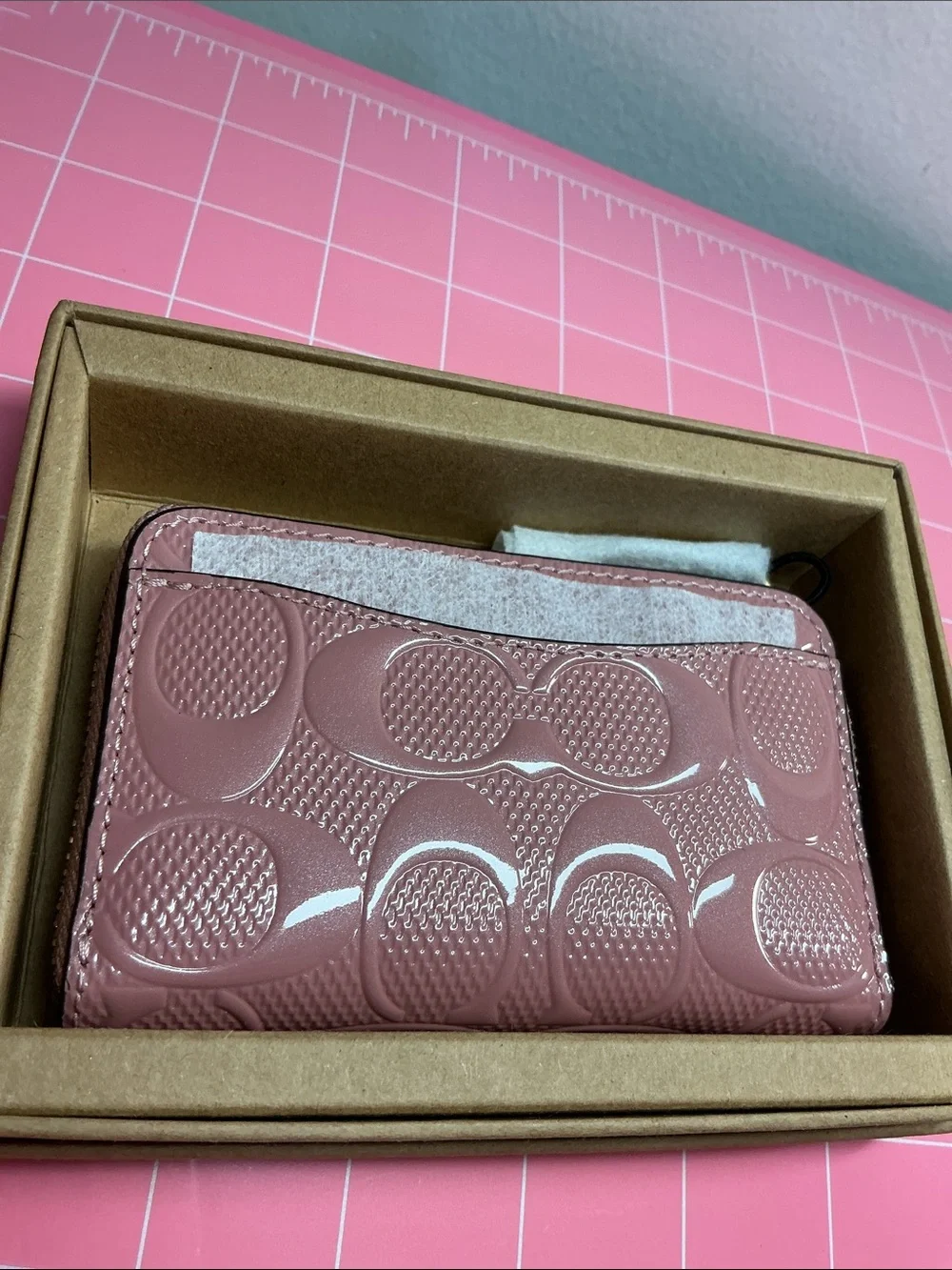 Coach dusty pink